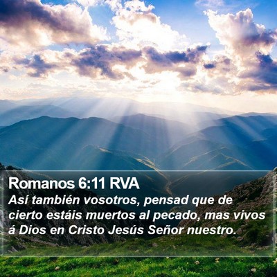 Romanos 6:11 RVA Bible Verse Image