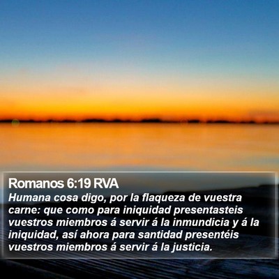 Romanos 6:19 RVA Bible Verse Image