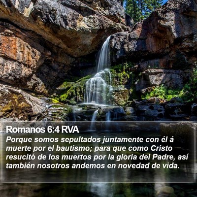 Romanos 6:4 RVA Bible Verse Image