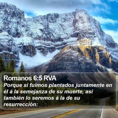 Romanos 6:5 RVA Bible Verse Image