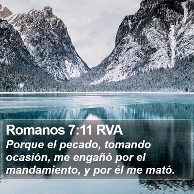 Romanos 7:11 RVA Bible Verse Image