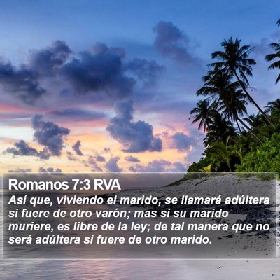 Romanos 7:3 RVA Bible Verse Image