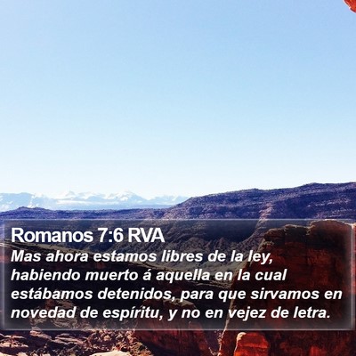 Romanos 7:6 RVA Bible Verse Image
