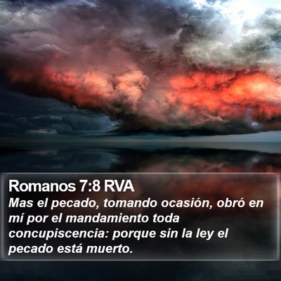 Romanos 7:8 RVA Bible Verse Image