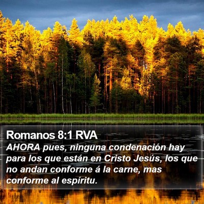 Romanos 8:1 RVA Bible Verse Image