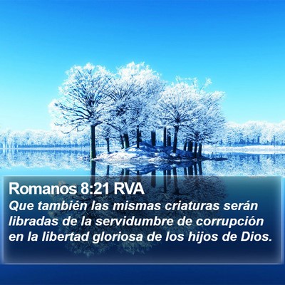 Romanos 8:21 RVA Bible Verse Image