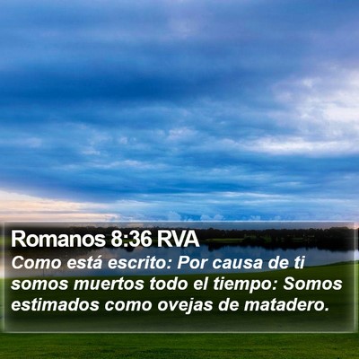 Romanos 8:36 RVA Bible Verse Image