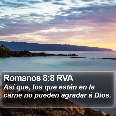 Romanos 8:8 RVA Bible Verse Image