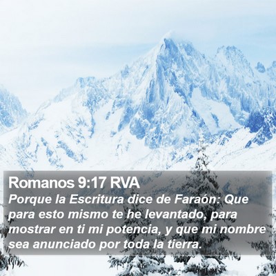 Romanos 9:17 RVA Bible Verse Image