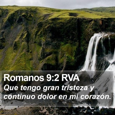 Romanos 9:2 RVA Bible Verse Image