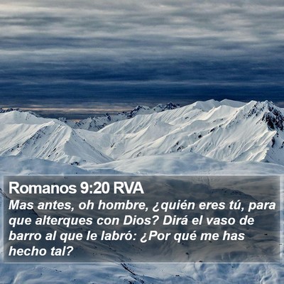 Romanos 9:20 RVA Bible Verse Image