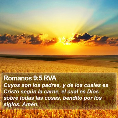 Romanos 9:5 RVA Bible Verse Image