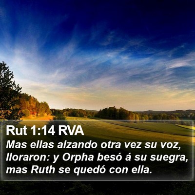 Rut 1:14 RVA Bible Verse Image