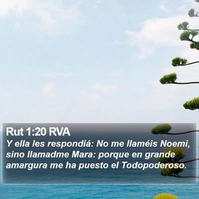 Rut 1:20 RVA Bible Verse Image