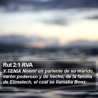 Rut 2:1 RVA Bible Verse Image