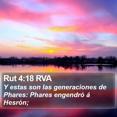 Rut 4:18 RVA Bible Verse Image