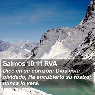 Salmos 10:11 RVA Bible Verse Image