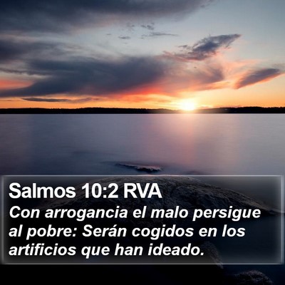 Salmos 10:2 RVA Bible Verse Image