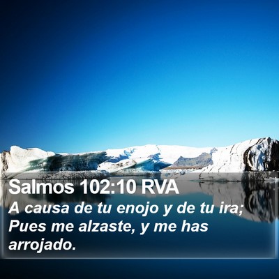 Salmos 102:10 RVA Bible Verse Image
