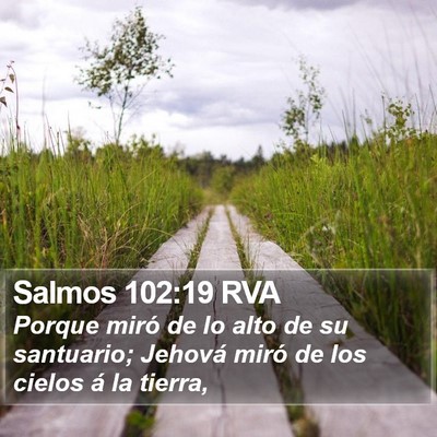 Salmos 102:19 RVA Bible Verse Image