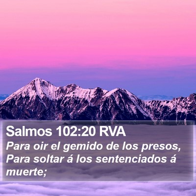 Salmos 102:20 RVA Bible Verse Image