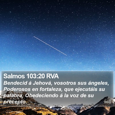Salmos 103:20 RVA Bible Verse Image