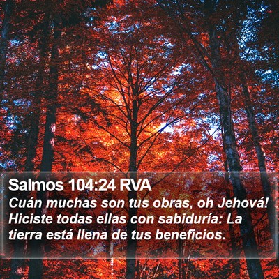 Salmos 104:24 RVA Bible Verse Image