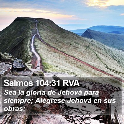 Salmos 104:31 RVA Bible Verse Image
