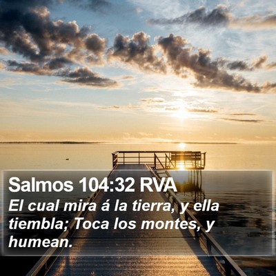 Salmos 104:32 RVA Bible Verse Image