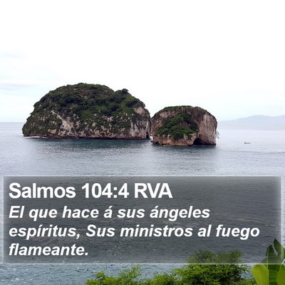 Salmos 104:4 RVA Bible Verse Image