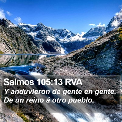 Salmos 105:13 RVA Bible Verse Image