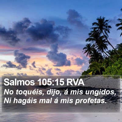 Salmos 105:15 RVA Bible Verse Image