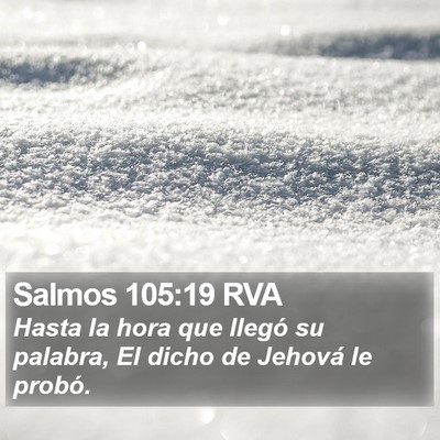 Salmos 105:19 RVA Bible Verse Image