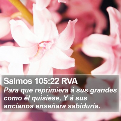 Salmos 105:22 RVA Bible Verse Image