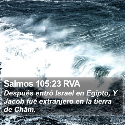 Salmos 105:23 RVA Bible Verse Image