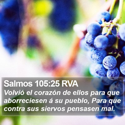 Salmos 105:25 RVA Bible Verse Image