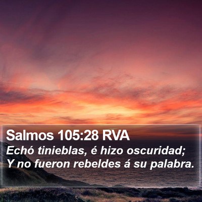 Salmos 105:28 RVA Bible Verse Image