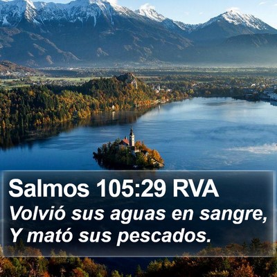 Salmos 105:29 RVA Bible Verse Image