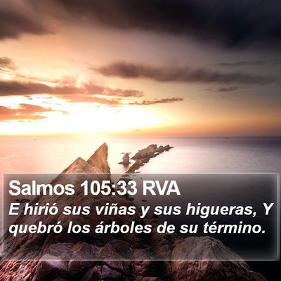 Salmos 105:33 RVA Bible Verse Image