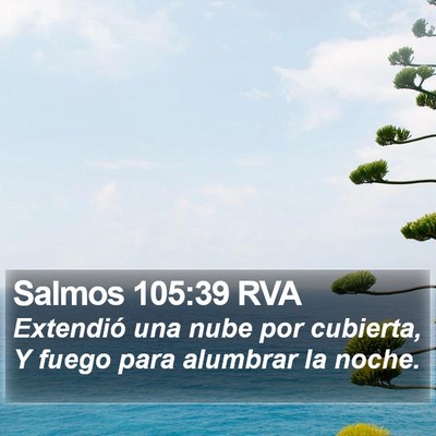 Salmos 105:39 RVA Bible Verse Image