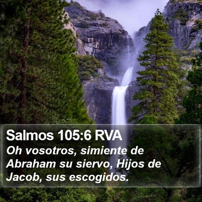 Salmos 105:6 RVA Bible Verse Image