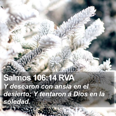 Salmos 106:14 RVA Bible Verse Image