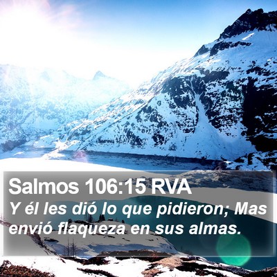 Salmos 106:15 RVA Bible Verse Image