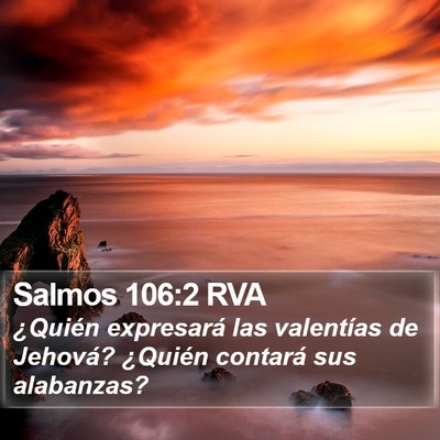 Salmos 106:2 RVA Bible Verse Image
