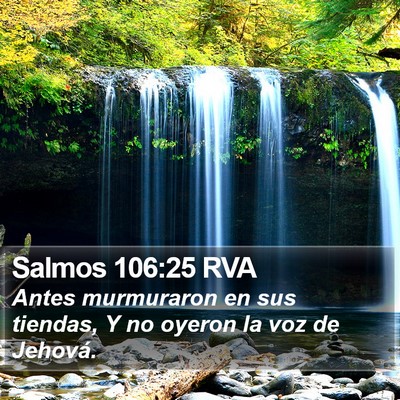Salmos 106:25 RVA Bible Verse Image