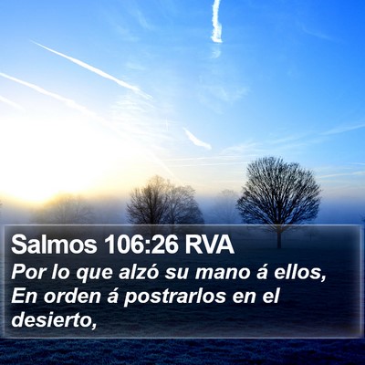Salmos 106:26 RVA Bible Verse Image