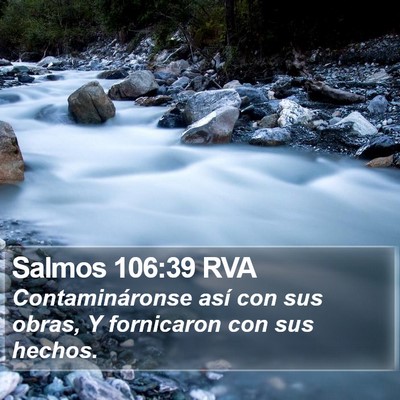 Salmos 106:39 RVA Bible Verse Image