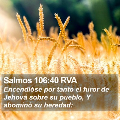 Salmos 106:40 RVA Bible Verse Image