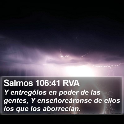 Salmos 106:41 RVA Bible Verse Image