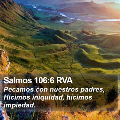 Salmos 106:6 RVA Bible Verse Image